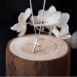 Silver cross necklace nz