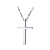 Silver cross necklace nz