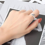 Silver cross ring nz