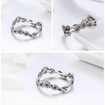 Silver daisy ring nz