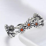 Silver daisy ring nz