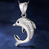 Silver dolphin necklace nz