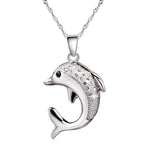 Silver dolphin necklace nz
