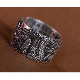 Silver dragon ring nz