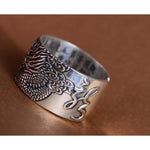 Silver dragon ring nz