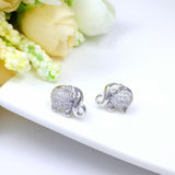 Silver elephant earrings nz