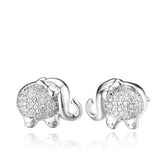 Silver elephant earrings nz