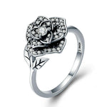 Silver flower ring nz