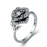 Silver flower ring nz
