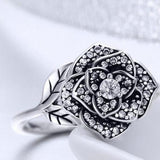 Silver flower ring nz