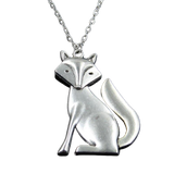 Silver fox necklace nz