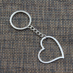 Silver heart keyring nz