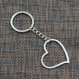 Silver heart keyring nz