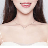 Silver heart necklace nz