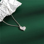 Silver heart pendant nz