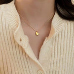 Silver heart pendant nz