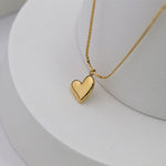 Silver heart pendant nz