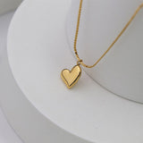 Silver heart pendant nz