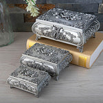 Silver Jewellery Box Large nz