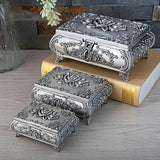 Silver Jewellery Box Large nz