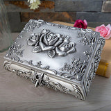 Silver Jewellery Box Small nz