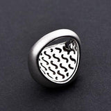 Silver lion head ring nz