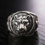 Silver lion ring nz