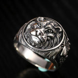 Silver lion ring nz
