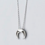 Silver moon romantic necklace nz