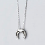 Silver moon romantic necklace nz