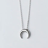 Silver moon romantic necklace nz
