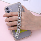 Silver phone chain nz