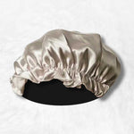 Silver satin sleep cap nz