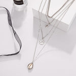 Silver shell necklace nz