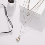 Silver shell necklace nz