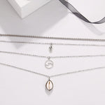Silver shell necklace nz