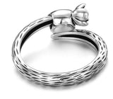 Silver skull ring for women nz