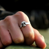 Silver skull ring nz