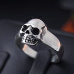 Silver skull ring nz