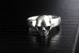 Silver skull ring nz
