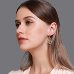 Silver snake feminine earrings nz