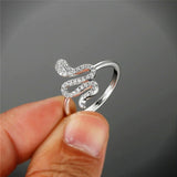 Silver snake ring nz