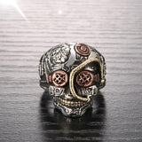 Silver steampunk ring nz
