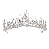 Silver tiara with pearls nz