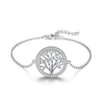 Silver tree of life bracelet nz