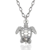 Silver turtle necklace nz