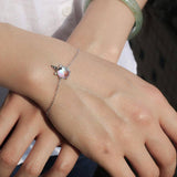 Silver unicorn bracelet / Metal nz