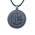 Silver Vegvisir Necklace nz