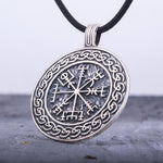 Silver Vegvisir Necklace nz