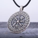 Silver Vegvisir Necklace nz